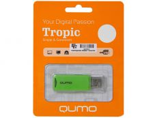 Флешка Qumo Tropic 8Gb Green