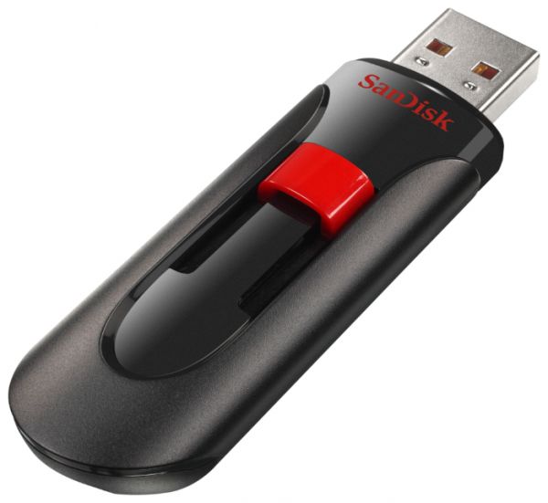 Флешка Sandisk Cruzer Glide 16Гб черный