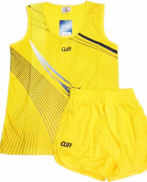 Форма легкоатлетическая Cliff 805В S 34-36 Желтый