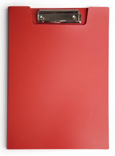 Папка клипборд Бюрократ PD602grey А4 пластик 1.2мм серый