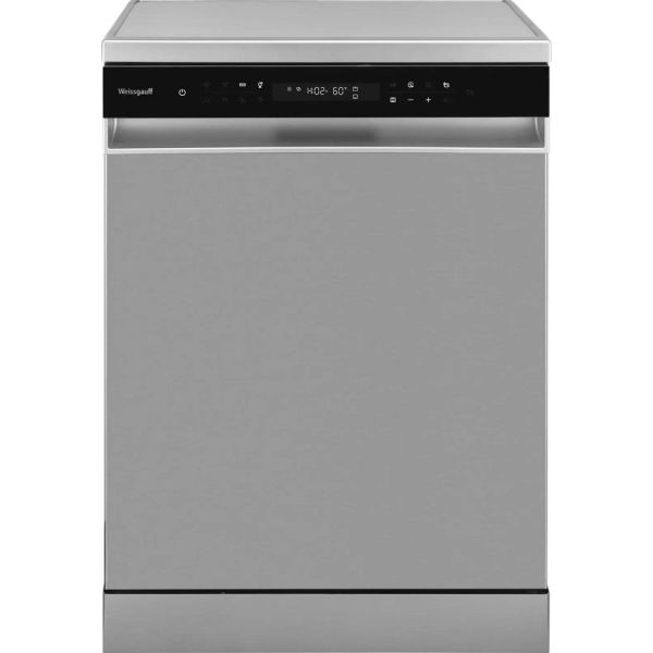 Посудомоечная машина Weissgauff DW 6138 Inverter Touch Inox полноразмерная, нержавеющая сталь