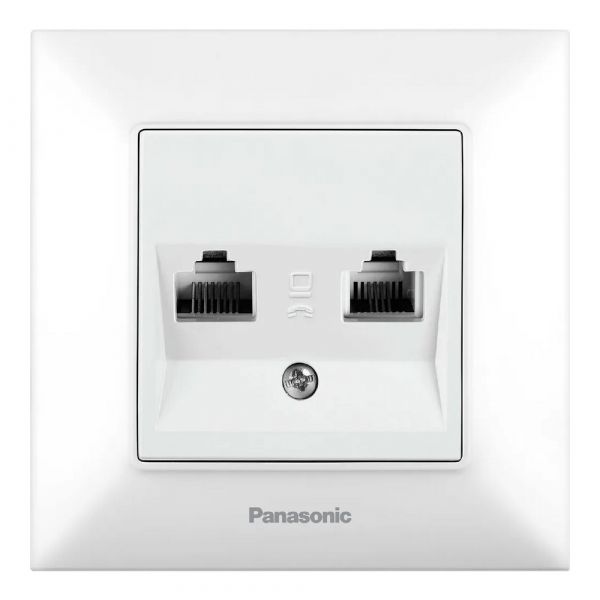 Розетка Panasonic WNTC04092WH-RU белый