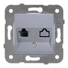 Розетка Panasonic WKTT04042SL-RU серебро