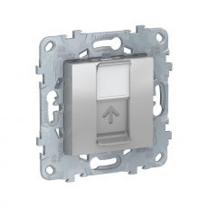 Розетка Schneider Electric NU541130 Unica New алюминий