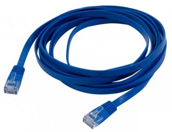 Сетевой кабель Patch cord 5E Copper FLAT 3m