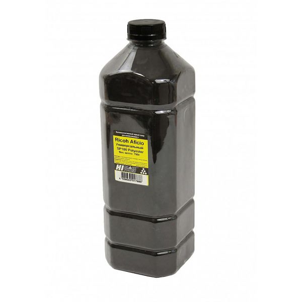 Тонер для картриджа Hi-Black Универсальный для Ricoh Aficio SP 100, Polyester, Black, 700 г, канистра