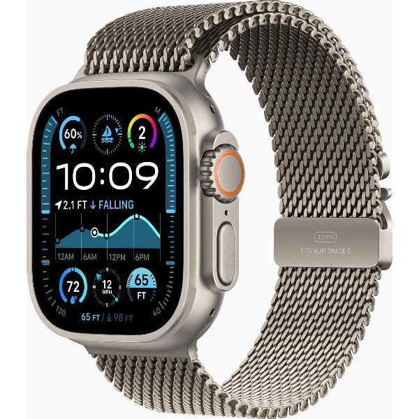 Умные часы Apple Watch Ultra 2 2024 A2986 2024 49 мм титан/титан [mx5t3zp/a]