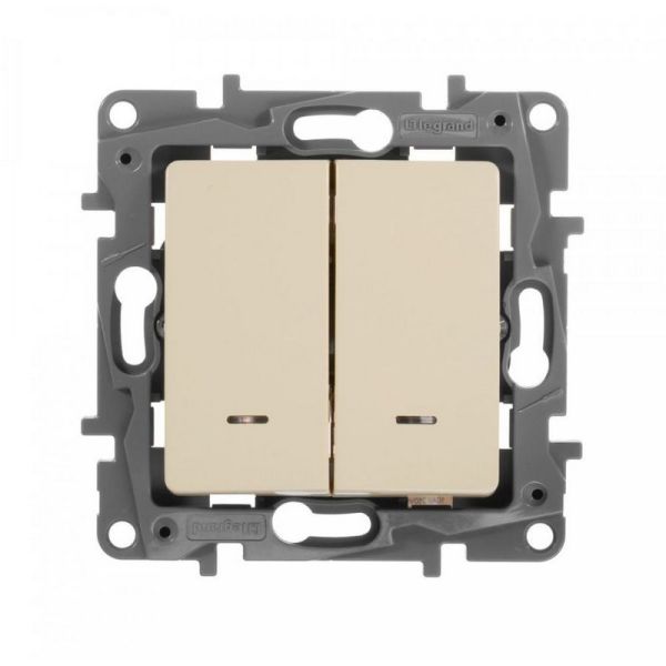 Выключатель Legrand 672302 слоновая кость
